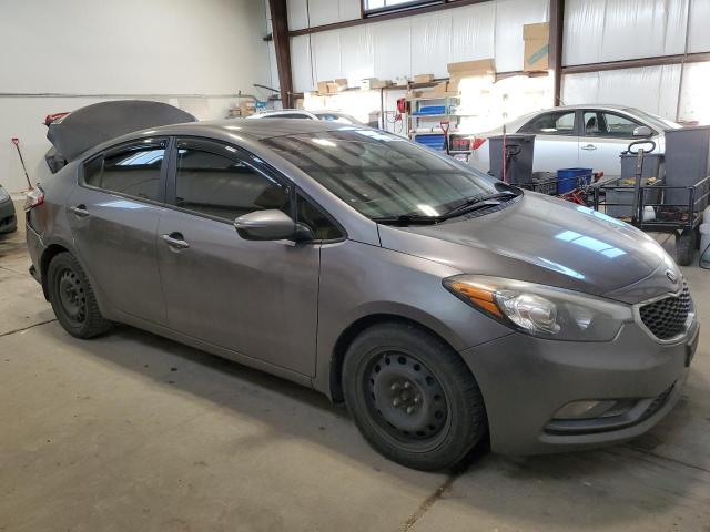 KNAFX4A64F5329552 - 2015 KIA FORTE LX GRAY photo 4