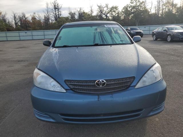 4T1BF32K14U586371 - 2004 TOYOTA CAMRY LE BLUE photo 5