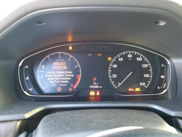 1HGCV2F97JA001840 - 2018 HONDA ACCORD TOURING BLACK photo 9