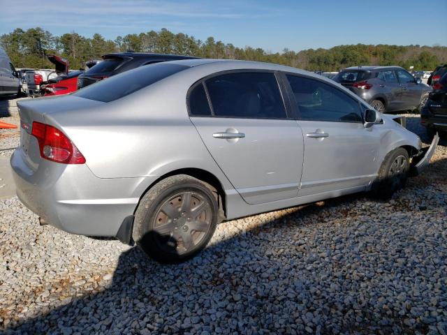 1HGFA16558L083047 - 2008 HONDA CIVIC LX SILVER photo 3