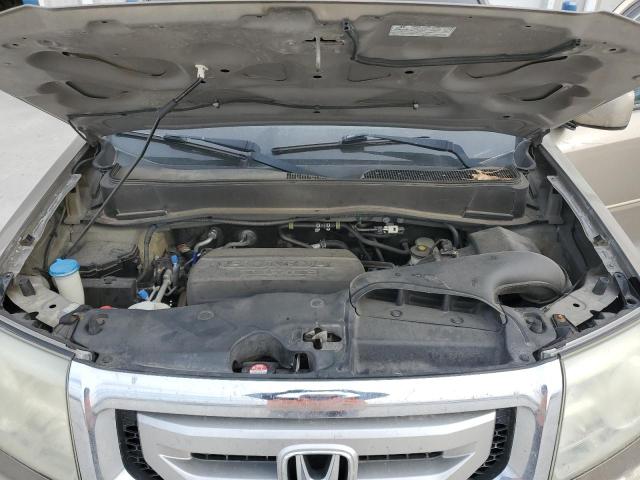 5FNYF4H58BB008361 - 2011 HONDA PILOT EXL GOLD photo 12