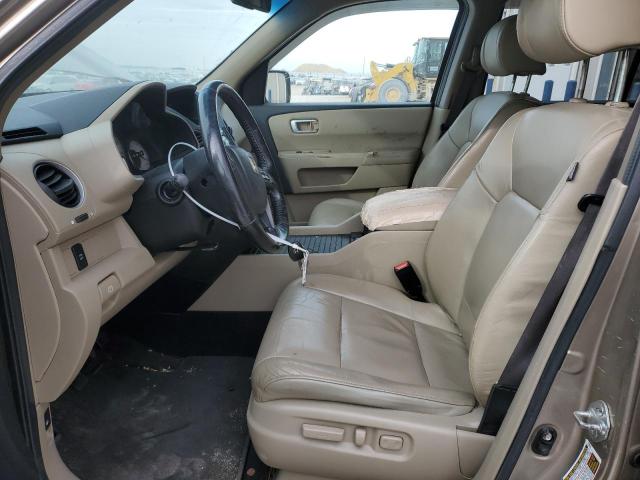 5FNYF4H58BB008361 - 2011 HONDA PILOT EXL GOLD photo 7