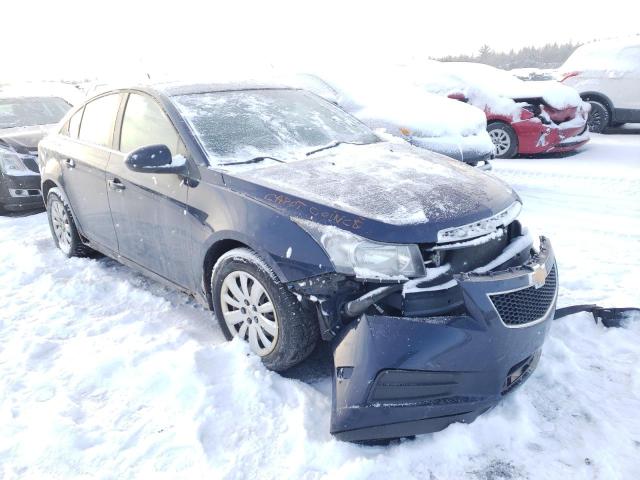 1G1PF5S97B7131788 - 2011 CHEVROLET CRUZE LT BLUE photo 4