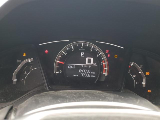 2HGFC2F55JH543634 - 2018 HONDA CIVIC LX BLACK photo 9