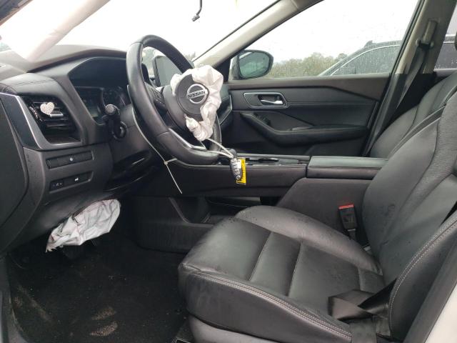 JN8AT3CA4MW005811 - 2021 NISSAN ROGUE SL WHITE photo 7