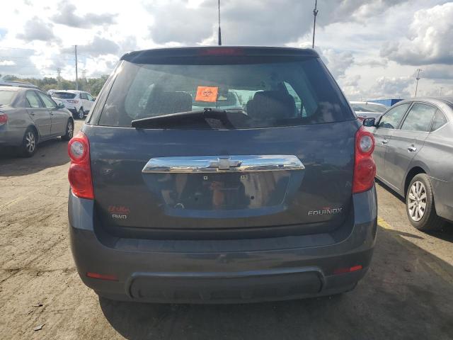 2CNFLCEC2B6376100 - 2011 CHEVROLET EQUINOX LS GRAY photo 6