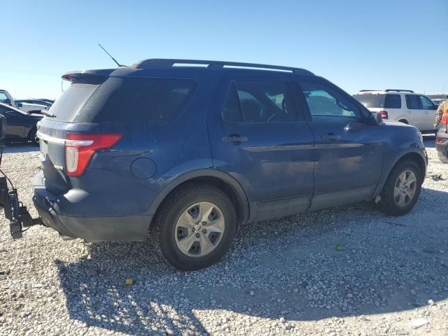 1FMHK7B94CGA72702 - 2012 FORD EXPLORER BLUE photo 3