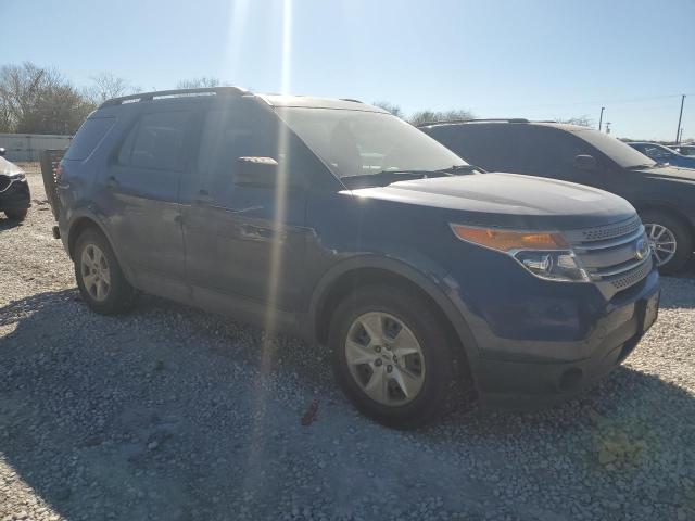 1FMHK7B94CGA72702 - 2012 FORD EXPLORER BLUE photo 4