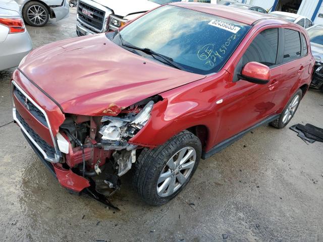 4A4AP3AU5FE058029 - 2015 MITSUBISHI OUTLANDER ES RED photo 1