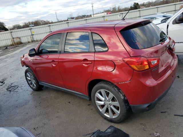 4A4AP3AU5FE058029 - 2015 MITSUBISHI OUTLANDER ES RED photo 2