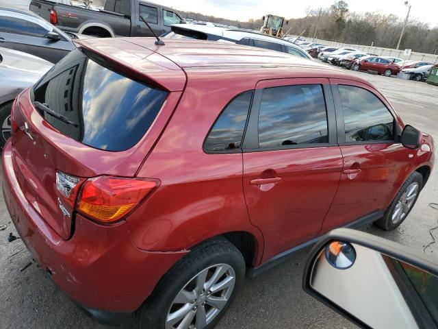 4A4AP3AU5FE058029 - 2015 MITSUBISHI OUTLANDER ES RED photo 3