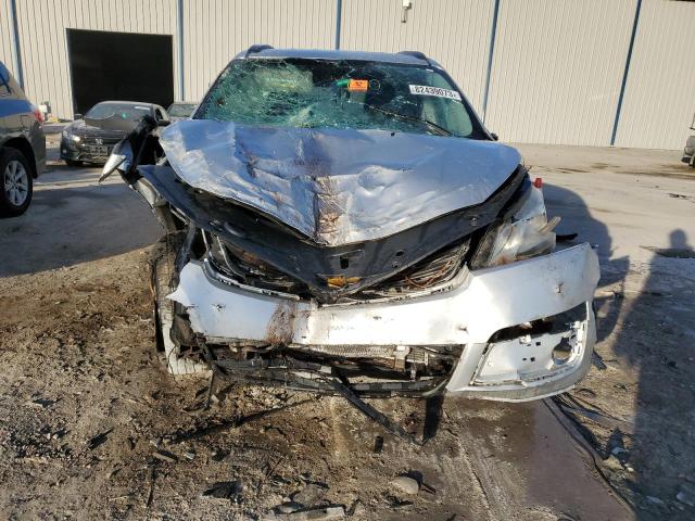 1GNKRFED8DJ171146 - 2013 CHEVROLET TRAVERSE LS SILVER photo 5