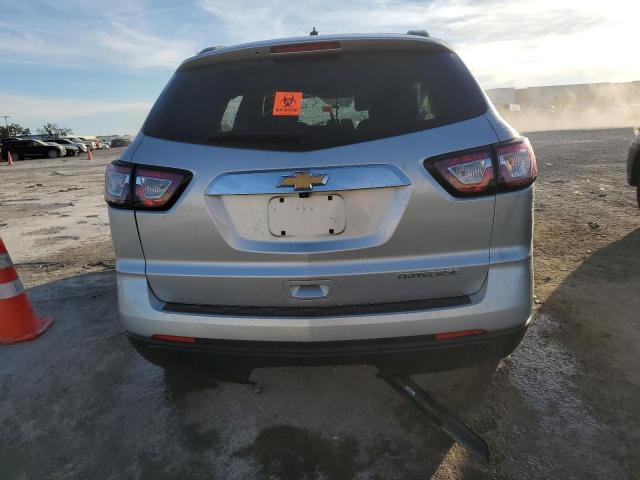 1GNKRFED8DJ171146 - 2013 CHEVROLET TRAVERSE LS SILVER photo 6