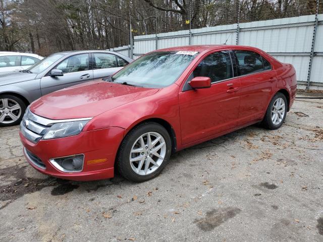 3FAHP0JA9CR325620 - 2012 FORD FUSION SEL RED photo 1