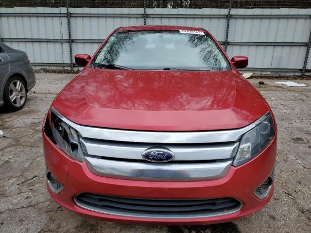 3FAHP0JA9CR325620 - 2012 FORD FUSION SEL RED photo 5