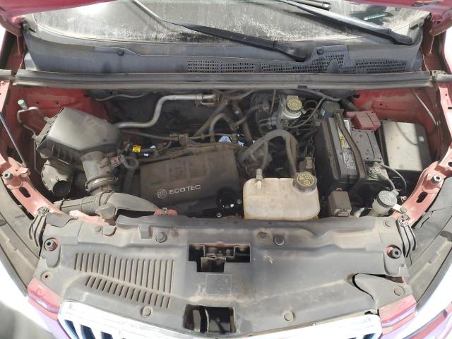 KL4CJFSBXFB082807 - 2015 BUICK ENCORE CONVENIENCE 勃艮第红 照片 12