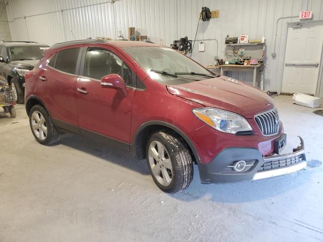 KL4CJFSBXFB082807 - 2015 BUICK ENCORE CONVENIENCE 勃艮第红 照片 4