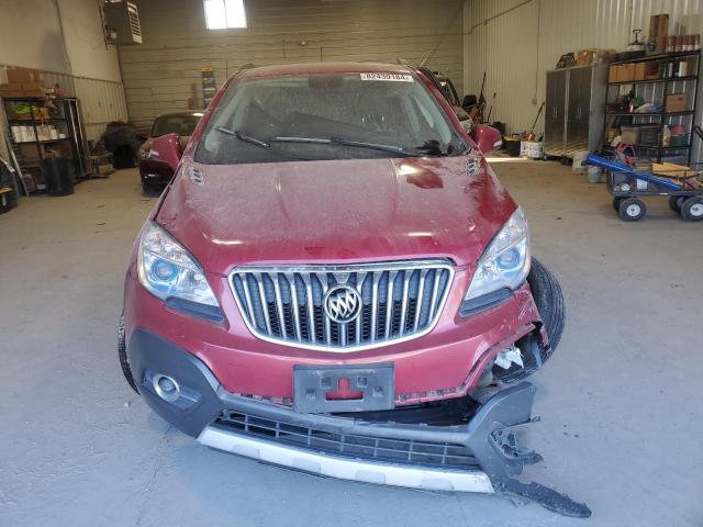 KL4CJFSBXFB082807 - 2015 BUICK ENCORE CONVENIENCE 勃艮第红 照片 5