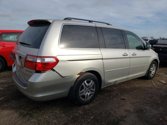 5FNRL38415B417224 - 2005 HONDA ODYSSEY EX SILVER photo 3