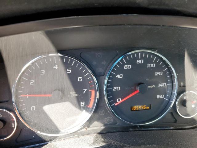 1G6DM57T760209590 - 2006 CADILLAC CTS BLACK photo 9