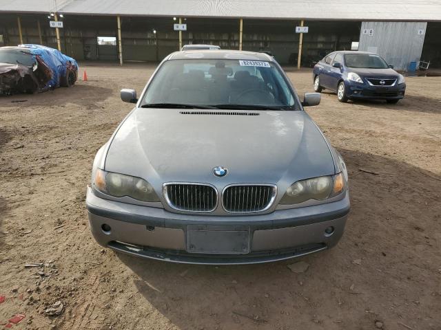 WBAET37464NJ41989 - 2004 BMW 325 I GRAY photo 5