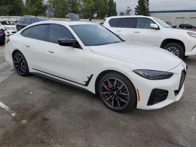 WBY33AW05RFS60128 - 2024 BMW I4 M50 WHITE photo 4