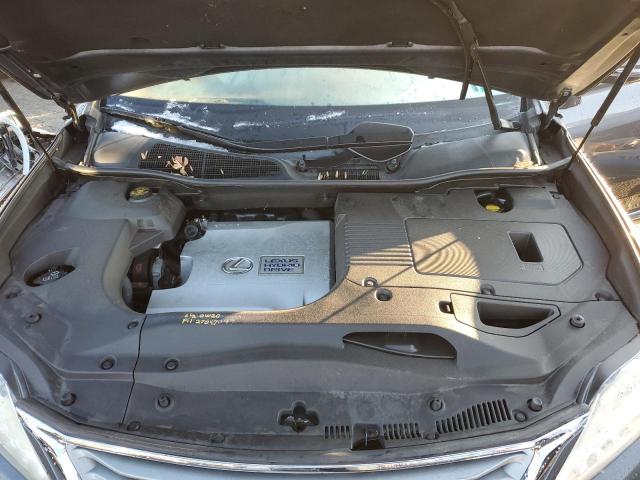 JTJBC1BA8D2052740 - 2013 LEXUS RX 450 GRAY photo 11