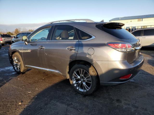 JTJBC1BA8D2052740 - 2013 LEXUS RX 450 GRAY photo 2