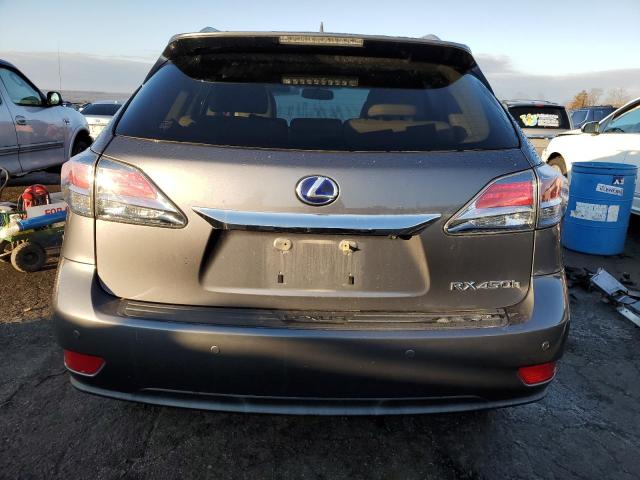 JTJBC1BA8D2052740 - 2013 LEXUS RX 450 GRAY photo 6