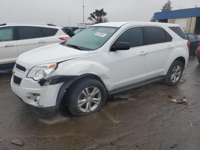 2GNALAEK1E1165411 - 2014 CHEVROLET EQUINOX LS WHITE photo 1