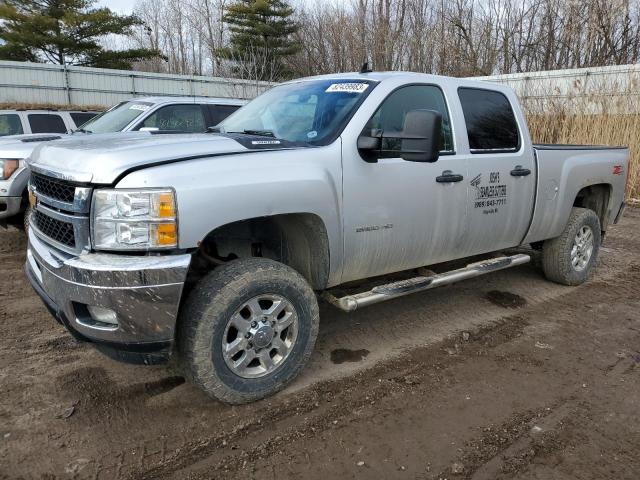 1GC1KXCG5CF206562 - 2012 CHEVROLET SILVERADO K2500 HEAVY DUTY LT SILVER photo 1