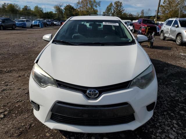 2T1BURHE1FC416087 - 2015 TOYOTA COROLLA L WHITE photo 5