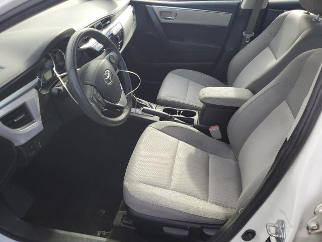 2T1BURHE1FC416087 - 2015 TOYOTA COROLLA L WHITE photo 7