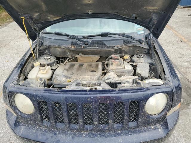 1C4NJRBB3CD662366 - 2012 JEEP PATRIOT SPORT BLUE photo 12