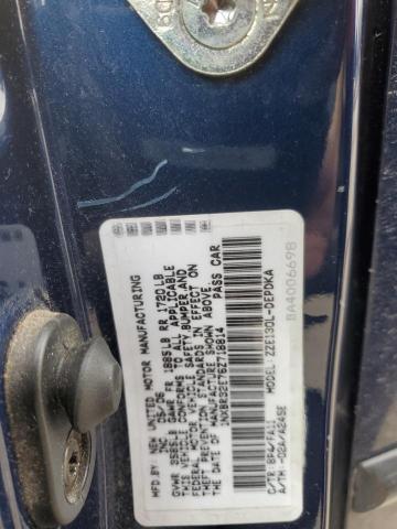 1NXBR32E76Z718814 - 2006 TOYOTA COROLLA CE Mavi fotoğraf 12