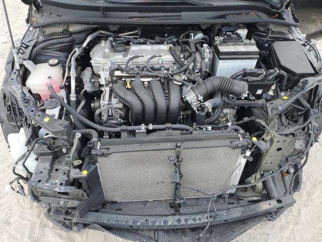 5YFEPMAE0NP371434 - 2022 TOYOTA COROLLA LE BLACK photo 11