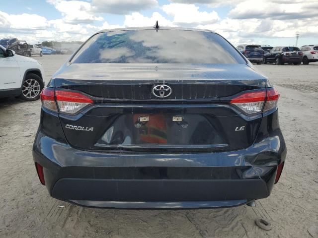 5YFEPMAE0NP371434 - 2022 TOYOTA COROLLA LE BLACK photo 6