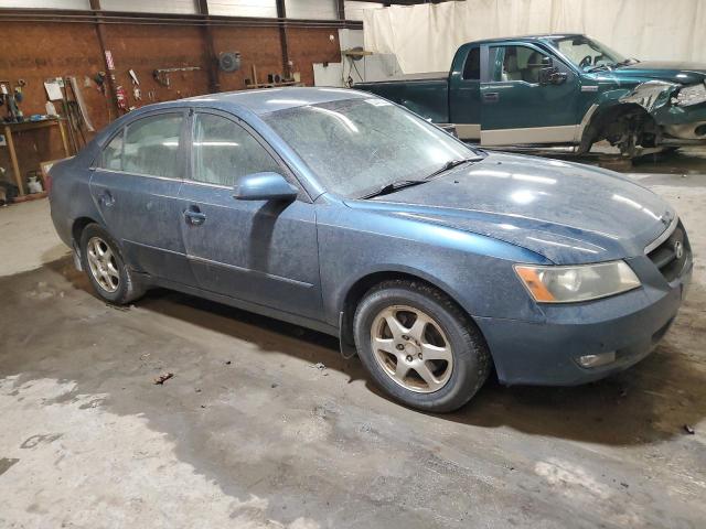 5NPEU46F86H091009 - 2006 HYUNDAI SONATA GLS BLUE photo 4