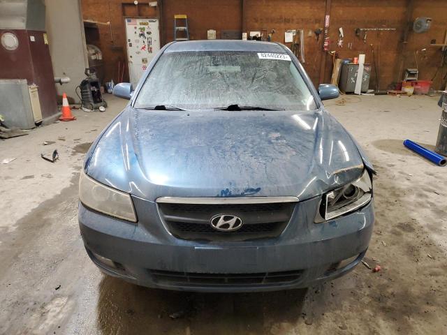 5NPEU46F86H091009 - 2006 HYUNDAI SONATA GLS BLUE photo 5