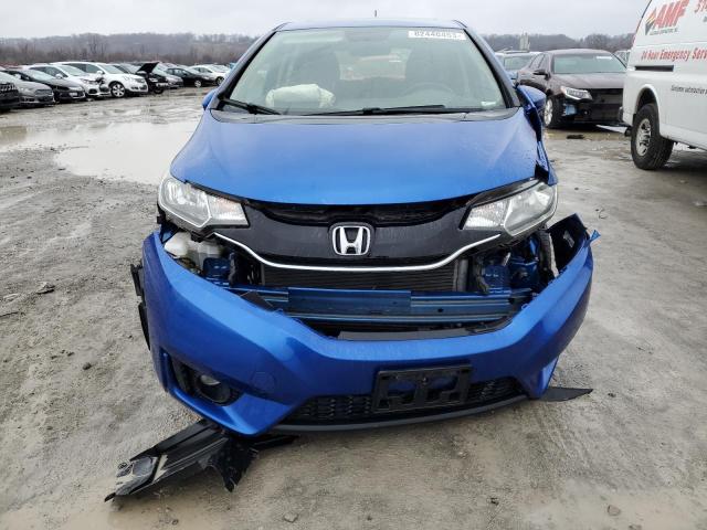 JHMGK5H75HS019052 - 2017 HONDA FIT EX BLUE photo 5