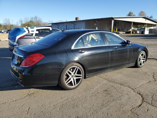 WDDUG8FB8FA133764 - 2015 MERCEDES-BENZ S 550 4MATIC BLACK photo 3
