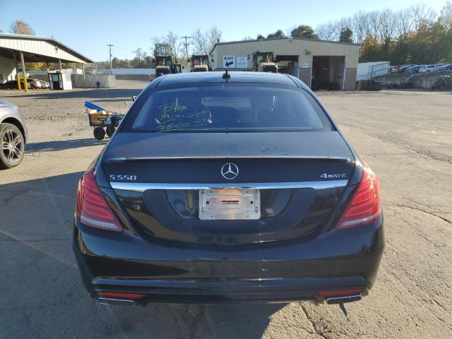 WDDUG8FB8FA133764 - 2015 MERCEDES-BENZ S 550 4MATIC BLACK photo 6