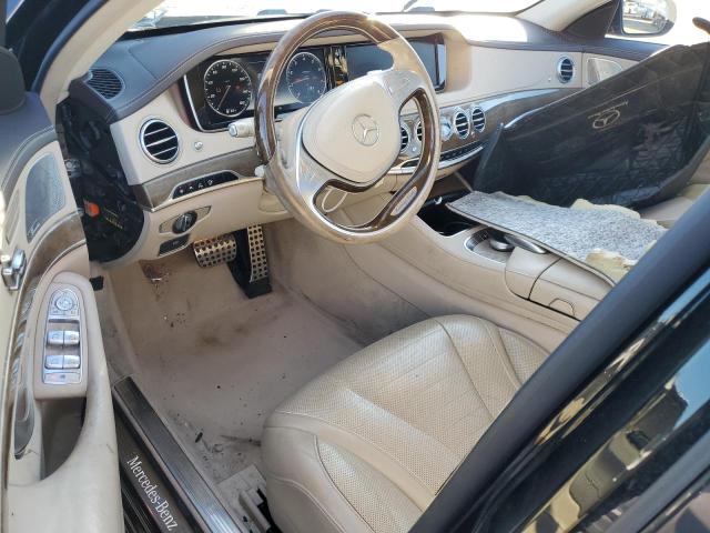 WDDUG8FB8FA133764 - 2015 MERCEDES-BENZ S 550 4MATIC BLACK photo 8
