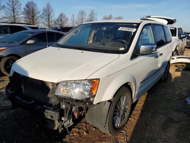 2C4RC1CG4DR509761 - 2013 CHRYSLER TOWN & COU TOURING L WHITE photo 1