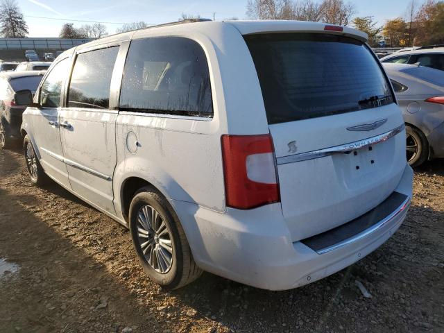 2C4RC1CG4DR509761 - 2013 CHRYSLER TOWN & COU TOURING L WHITE photo 2