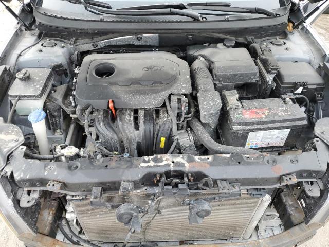 5NPE24AF1FH136546 - 2015 HYUNDAI SONATA SE GRAY photo 11