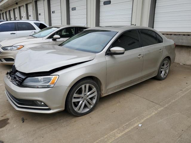 3VWLA7AJ3FM249597 - 2015 VOLKSWAGEN JETTA TDI BEIGE photo 1