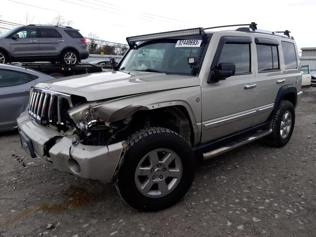 1J8HG58P17C573665 - 2007 JEEP COMMANDER LIMITED SILVER photo 1