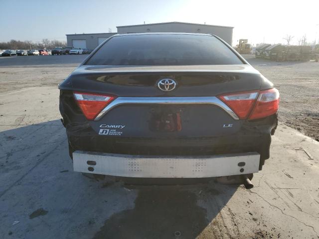 4T1BF1FKXGU529444 - 2016 TOYOTA CAMRY LE BLACK photo 6