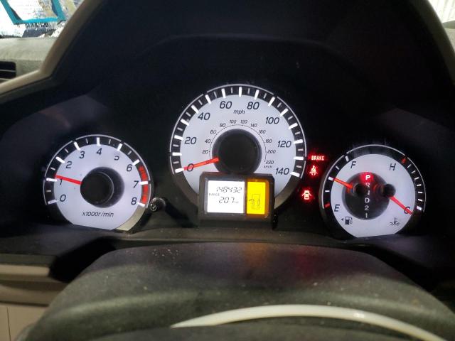 5FNYF4H20DB049334 - 2013 HONDA PILOT LX ლურჯი ფოტო 9